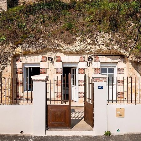La Cavee Du Coteau, Petit Cocon Troglodytique Villa Vouvray Exteriör bild